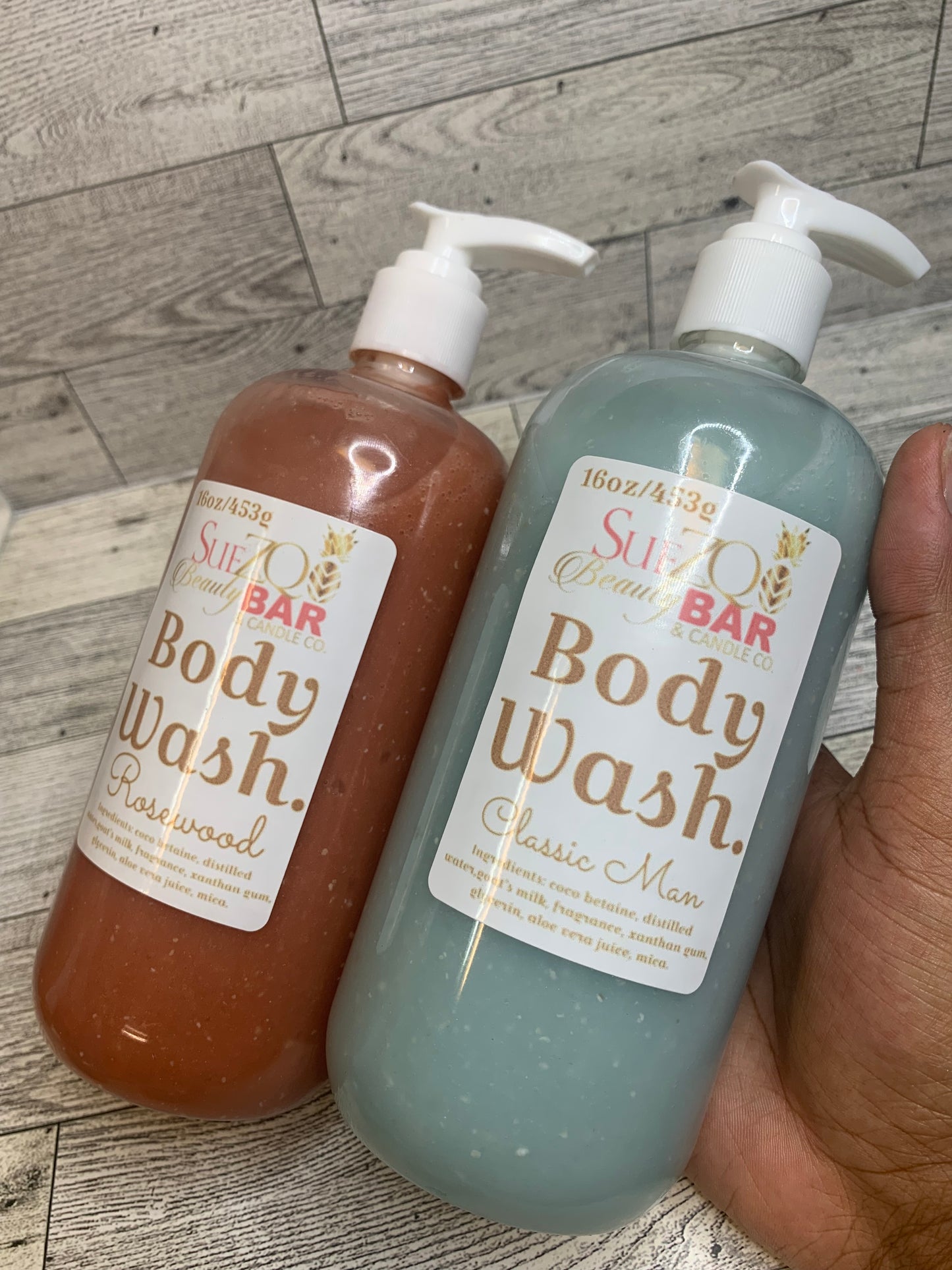 Men’s Body Wash.