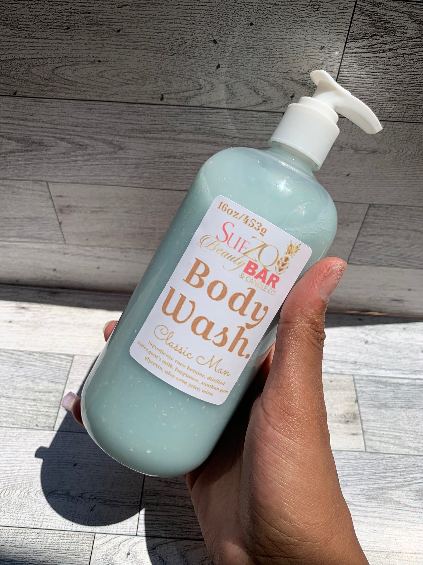 Men’s Body Wash.